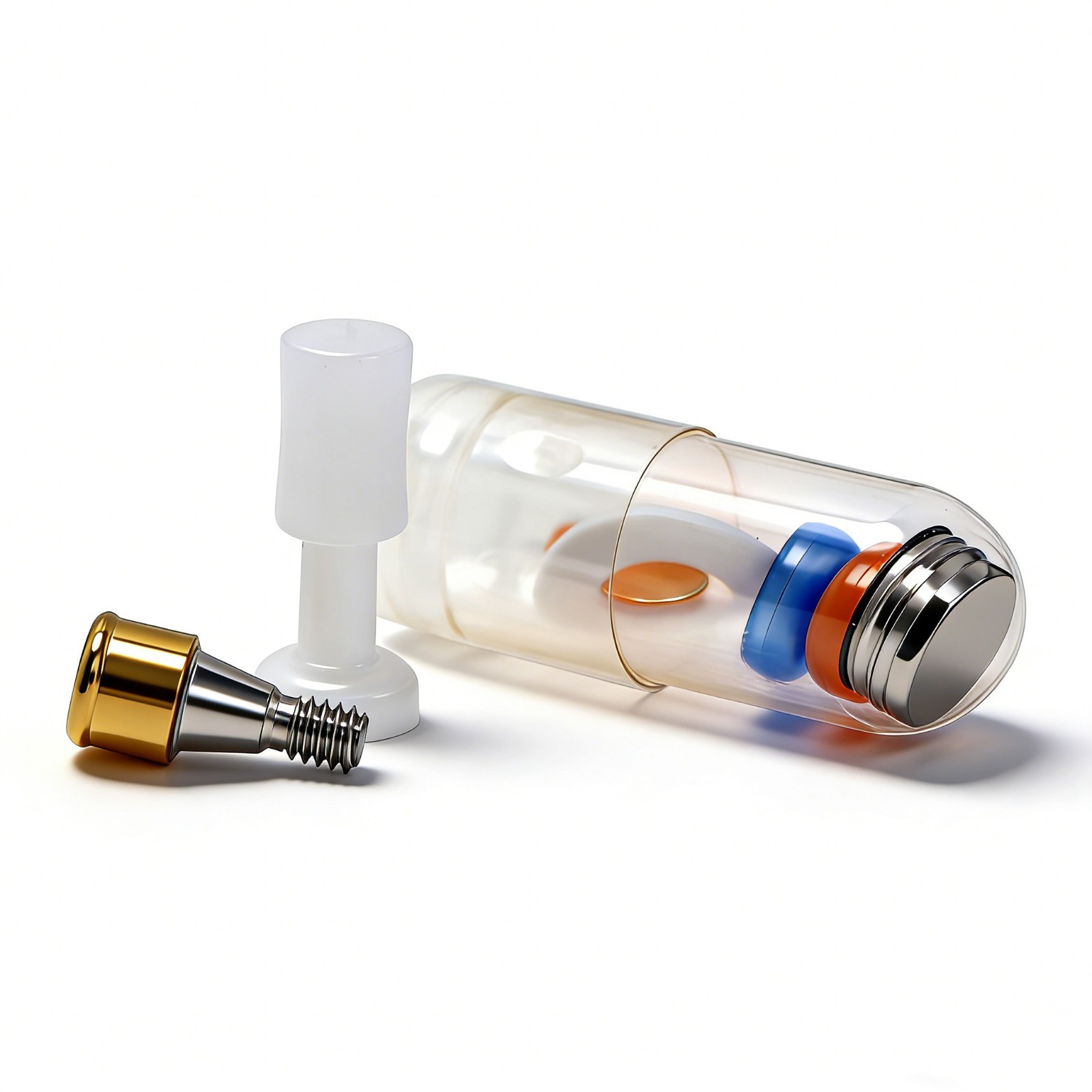 US Hiossen ET Locator Anchor Mini/Regular Implant Retained Removable Overdenture