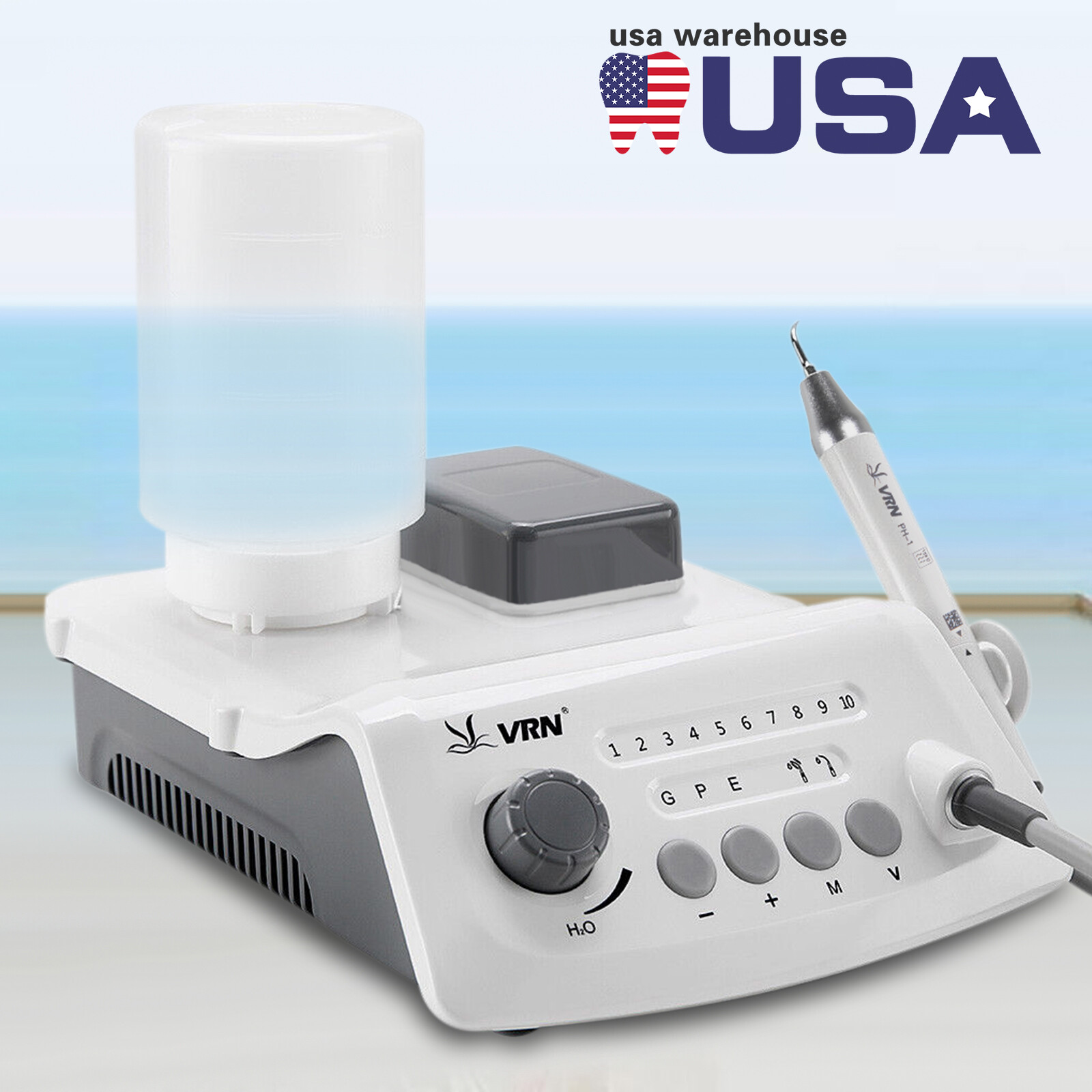 LED Dental Ultrasonic Piezo Scaler HW-5L Handpiece with 5 Tips