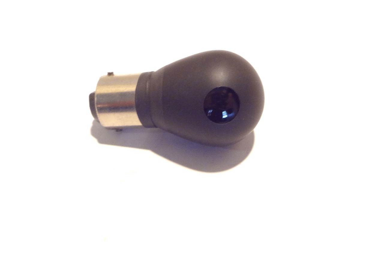 OSRAM BULBS #90643 (1ea) 6V 9.1W DISCONTINUED BLACK WITH APERTURE *NEW**