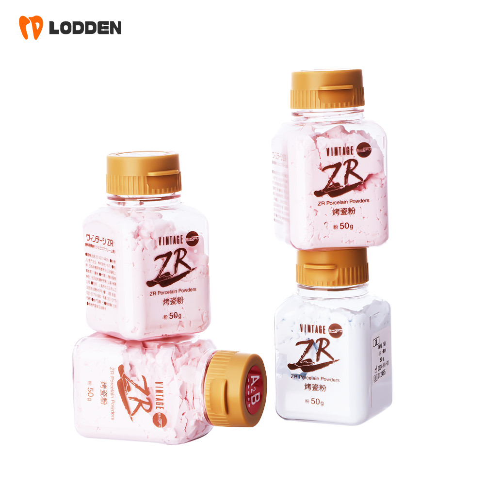 50g SHOFU Viniage ZR Body Dental Metal Porcelain Powder Incisal Powder All Color