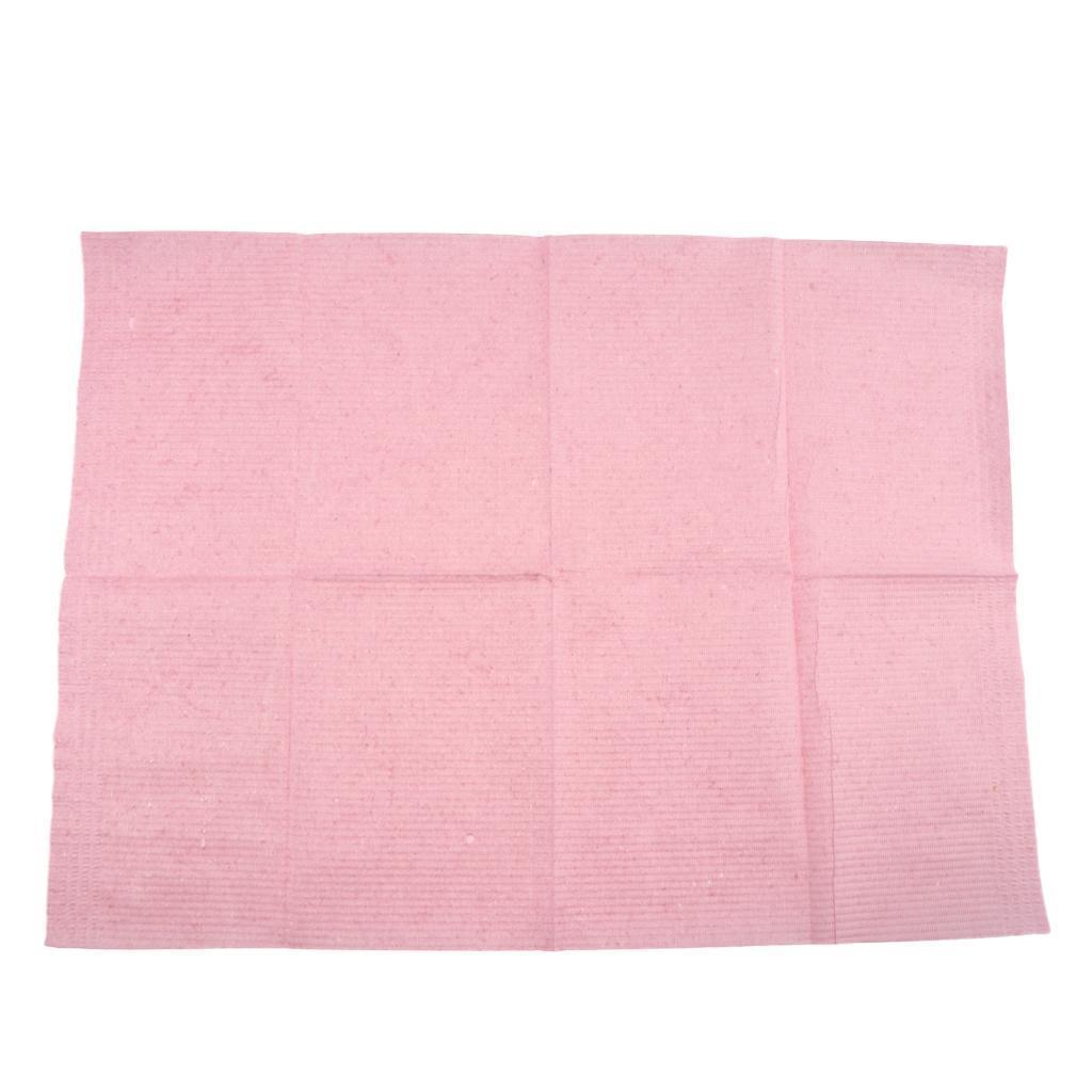 1 Box Dental Disposable Patient Bib Napkin For Tattoo Medical Spa Towel 38*46mm