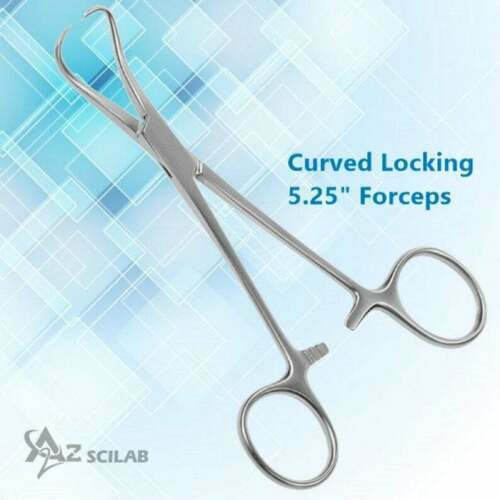3 Pcs Backhaus Towel Clamp forceps 5.25″ Surgical Medical O.R Grade Instruments