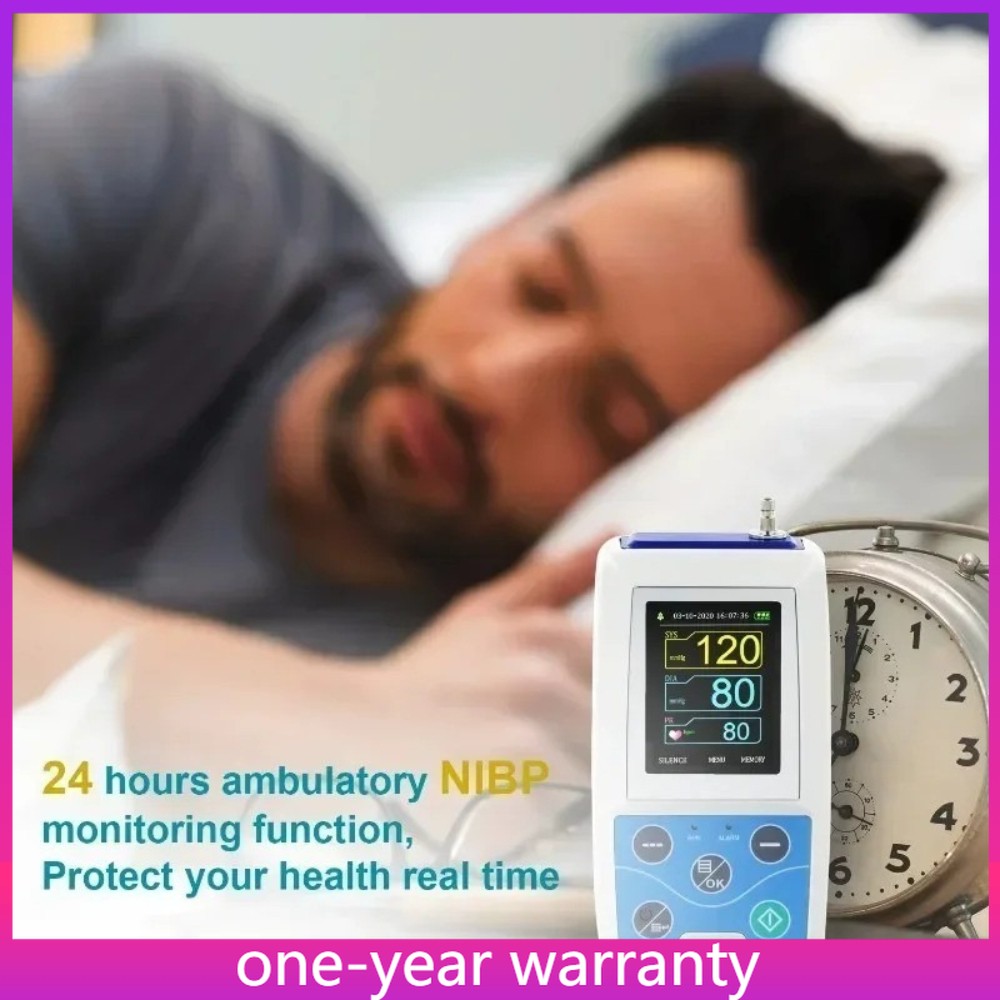 24-Hour Ambulatory Blood Pressure Monitor with Adult Cuff Fast Shipping