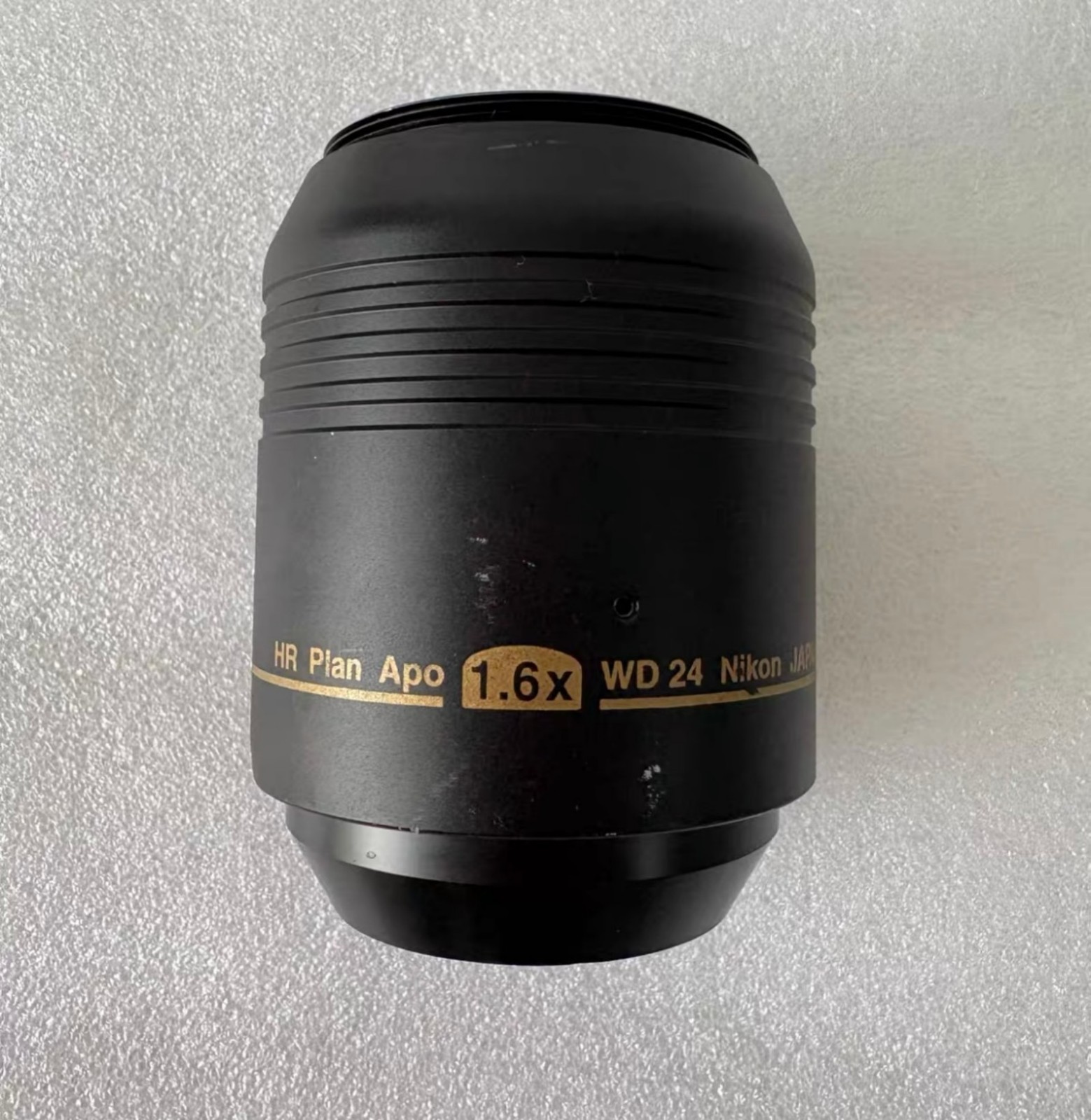 Nikon SMZ1500 HR Plan Apo 1.6× WD24 Stereo microscope objective lens