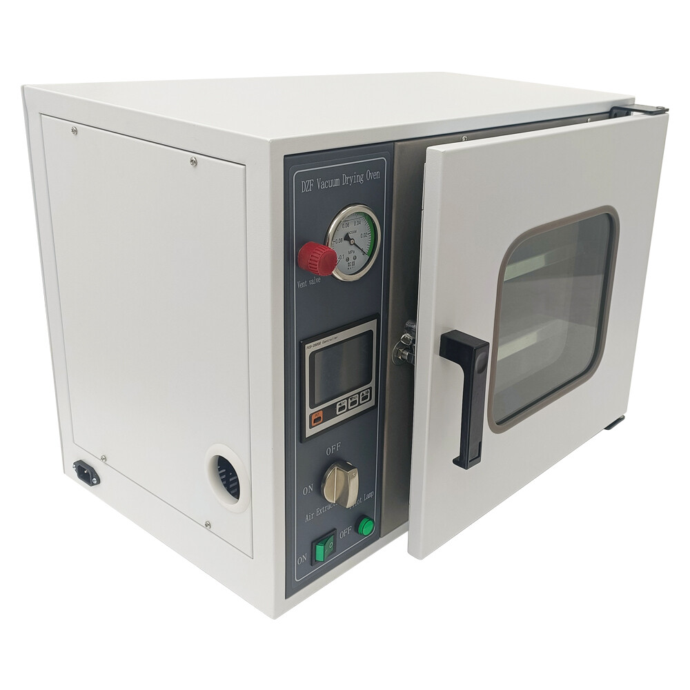 0.9 Cu Ft Digital Vacuum Drying Oven Temperature Control Double Layer Shelves