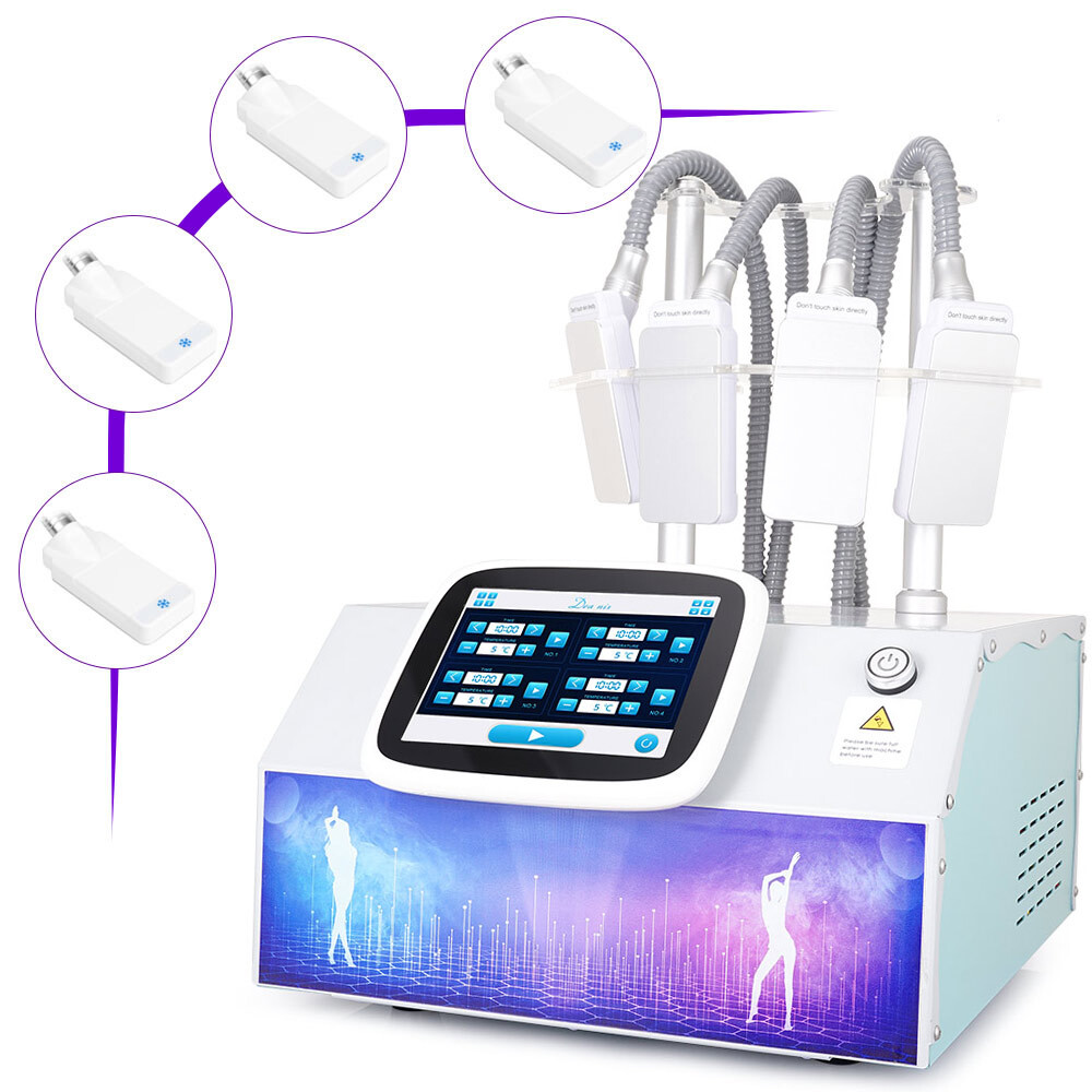 Professional Cool Freeze Beauty Machine 4 Cooling Pad for Body Silhouette Salon