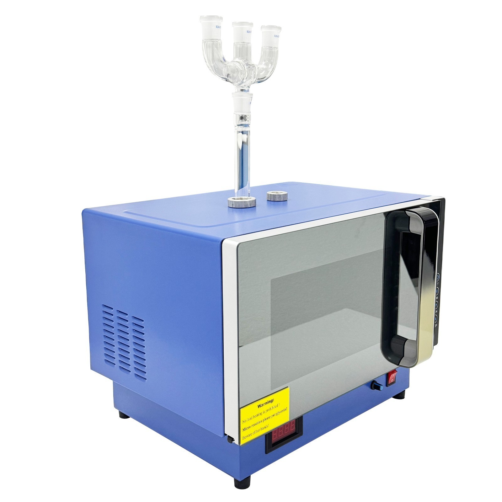 Lab Variable Frequency Microwave Chemical Reactor Temperature Control