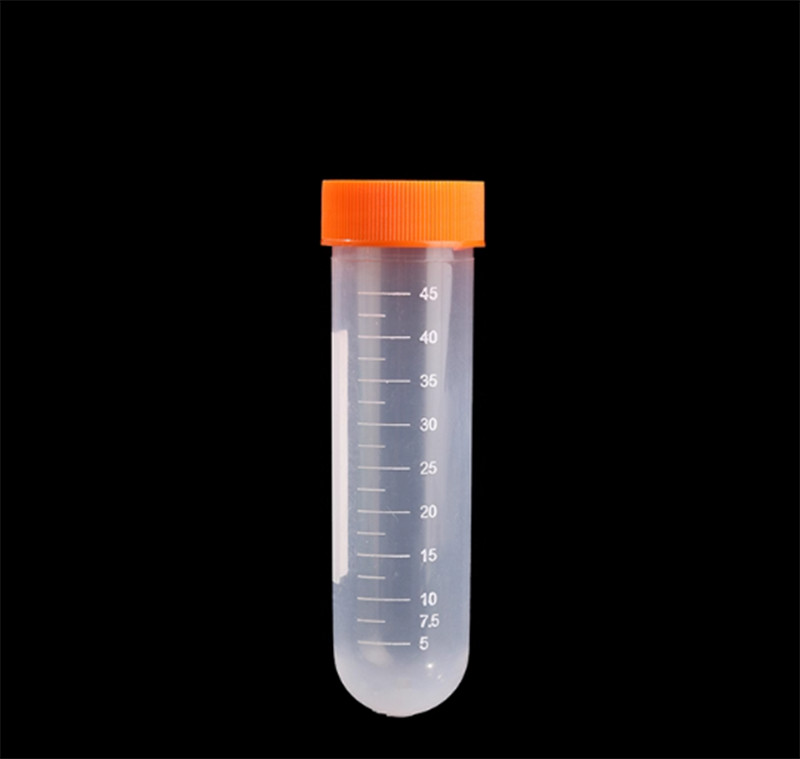 0.2mL-100mL Plastic Centrifuge Test Tube Vial Container Self Standing Screw Cap