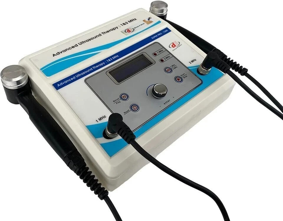 Branded 1 & 3 Mhz Super 1300 Pro LCD Ultrasound Therapy Machine