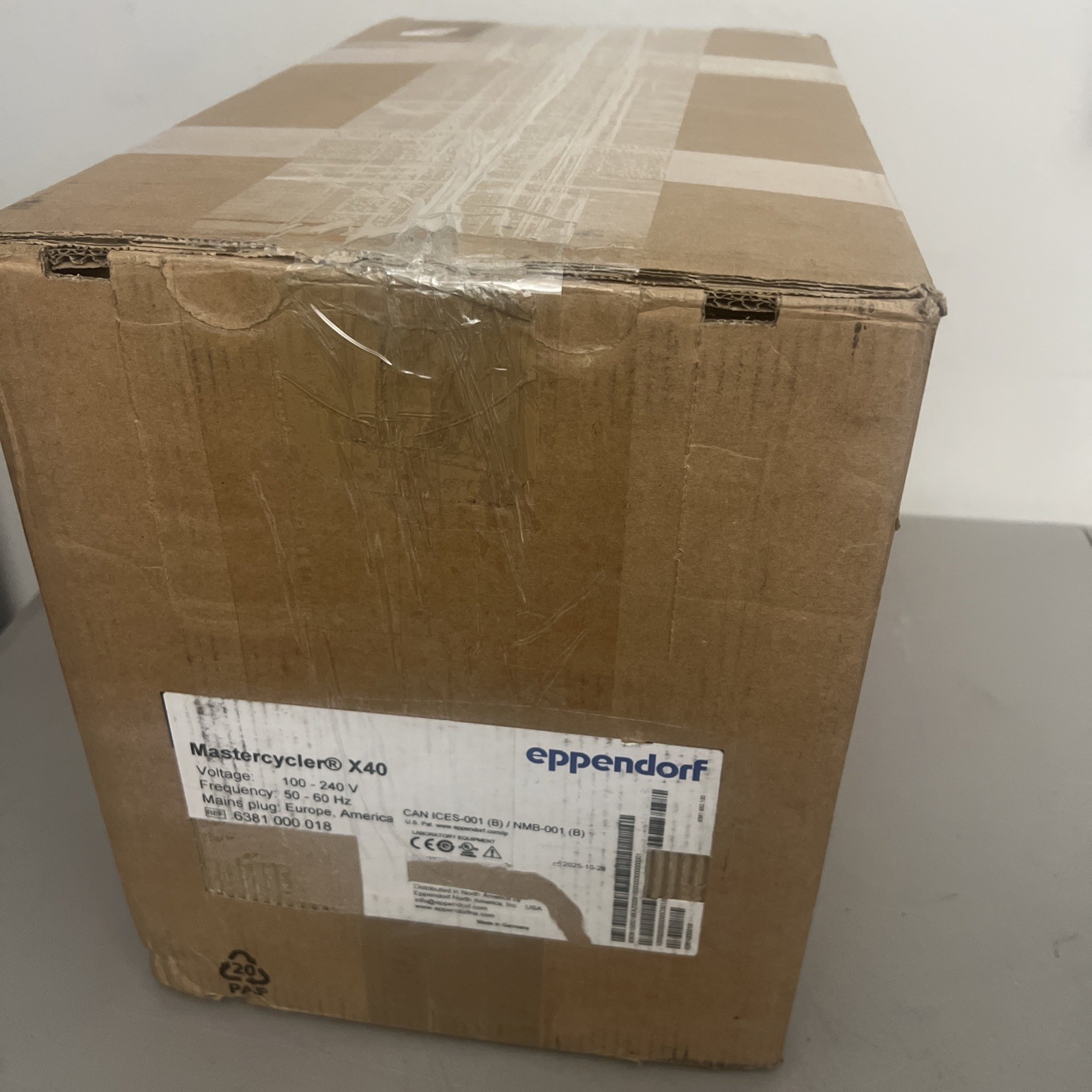NIB Eppendorf MasterCycler X40 Thermal cycler PCR System