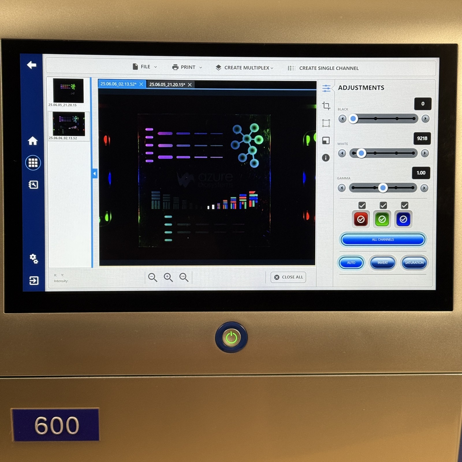 2023 Azure Biosystems 600 Ultimate Western Blot Imaging System, 60 Day Guar