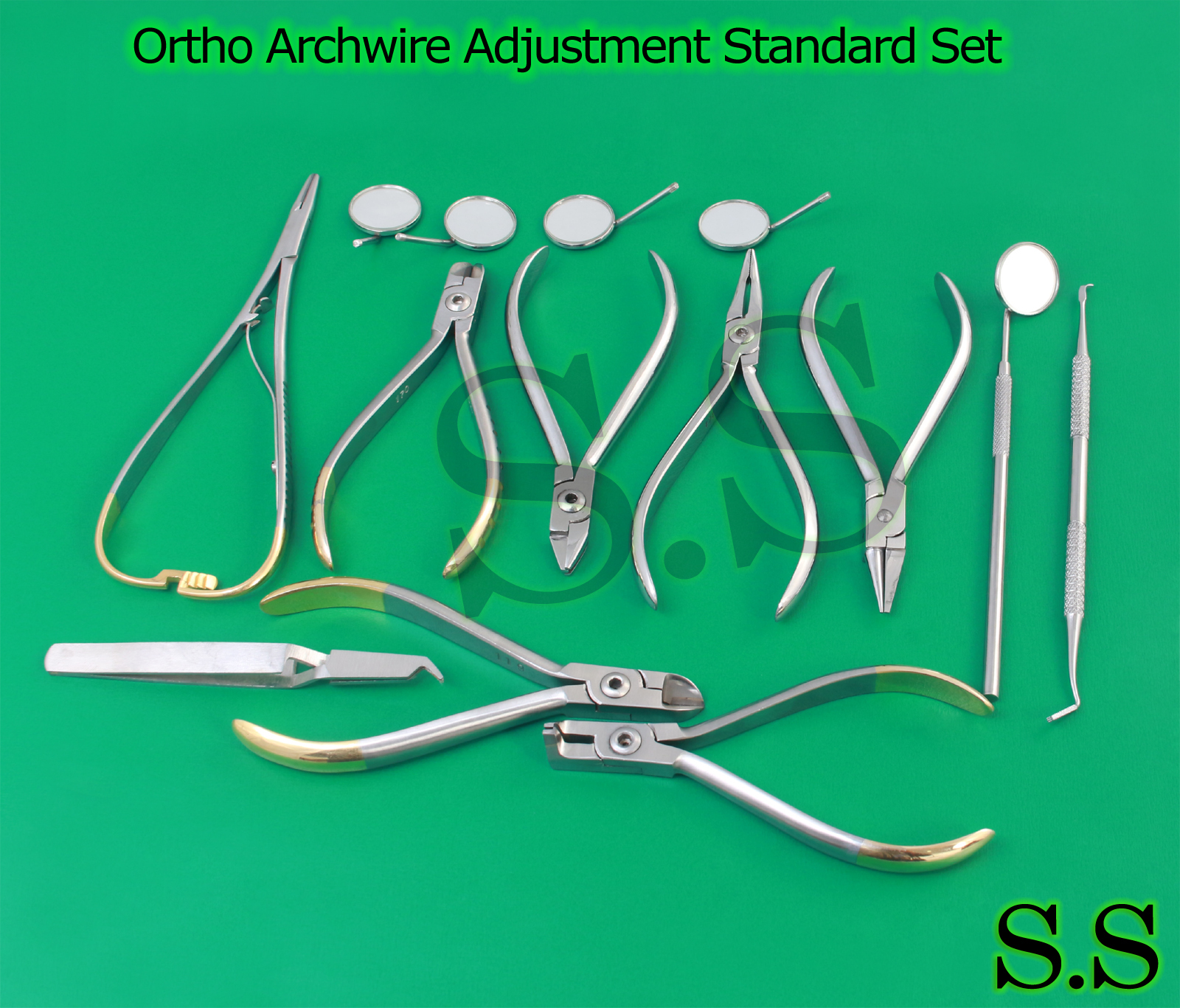 Ortho Archwire Adjustment Standard Set Up Orthodontic Dentist Dental Inst DN-542