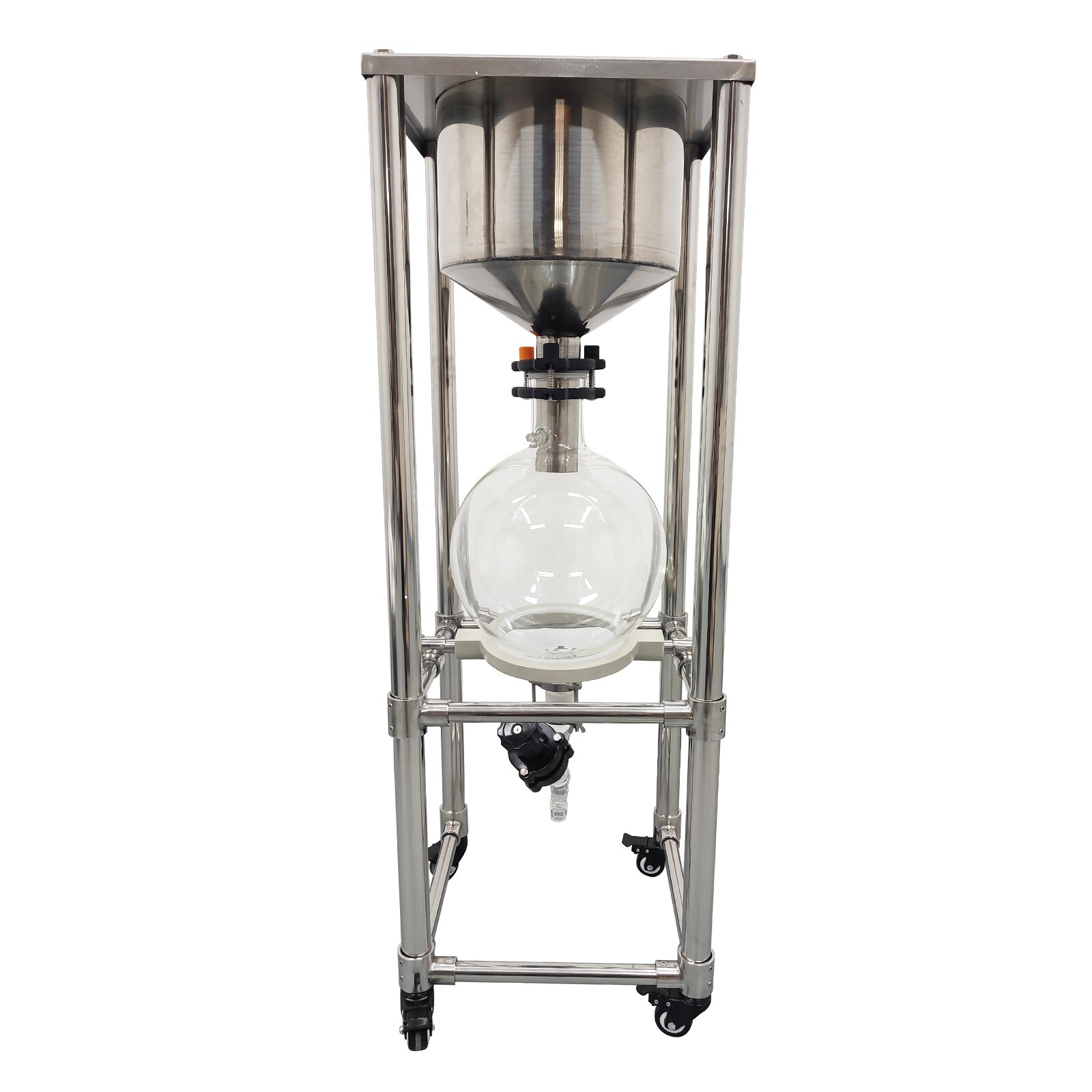 USED Vacuum Filter Lab Buchner Funnel Glass Caliber Negative Pressure Filter