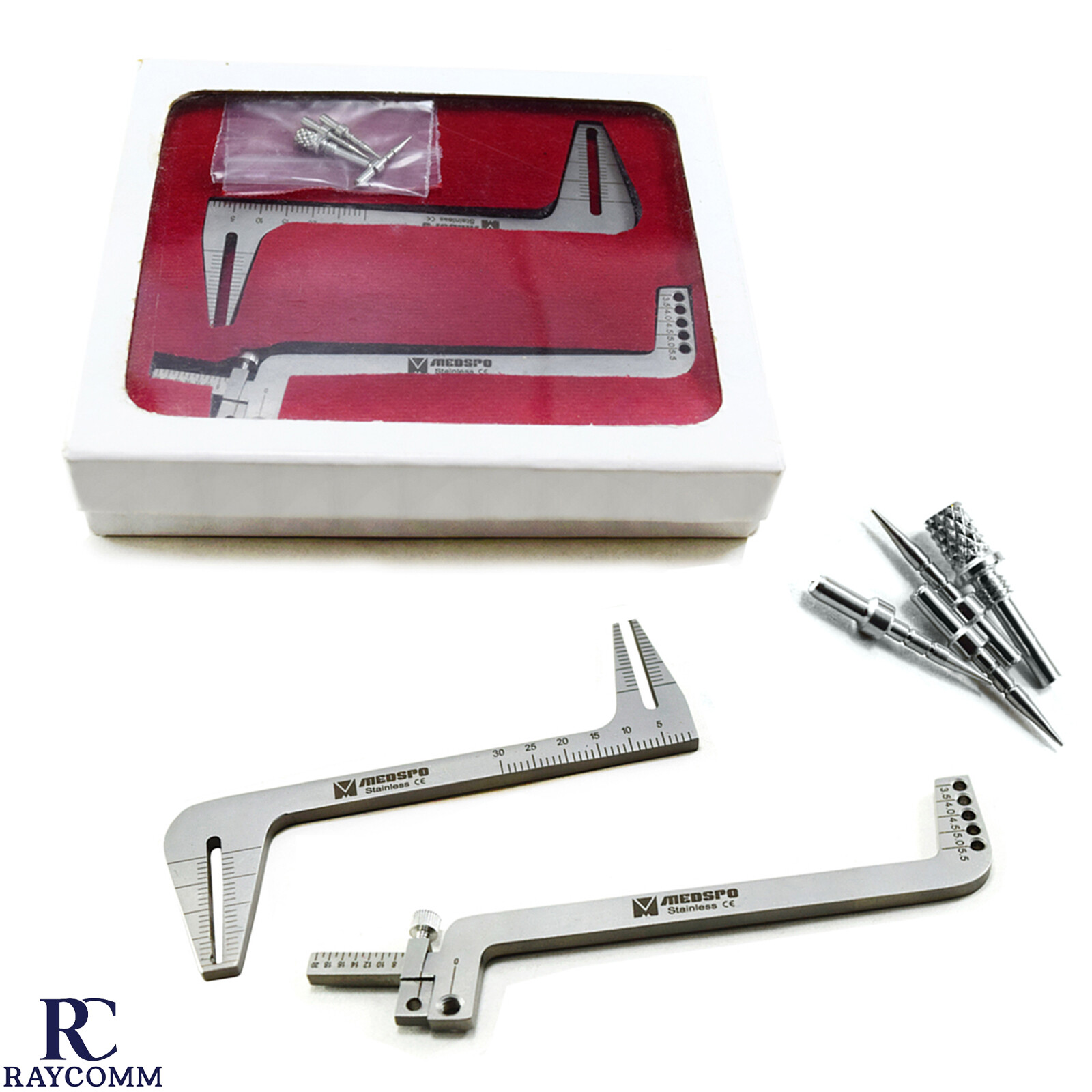 Surgical Drill Guide Locator Depth Parallel Pin Gauge Dental Implant Instruments