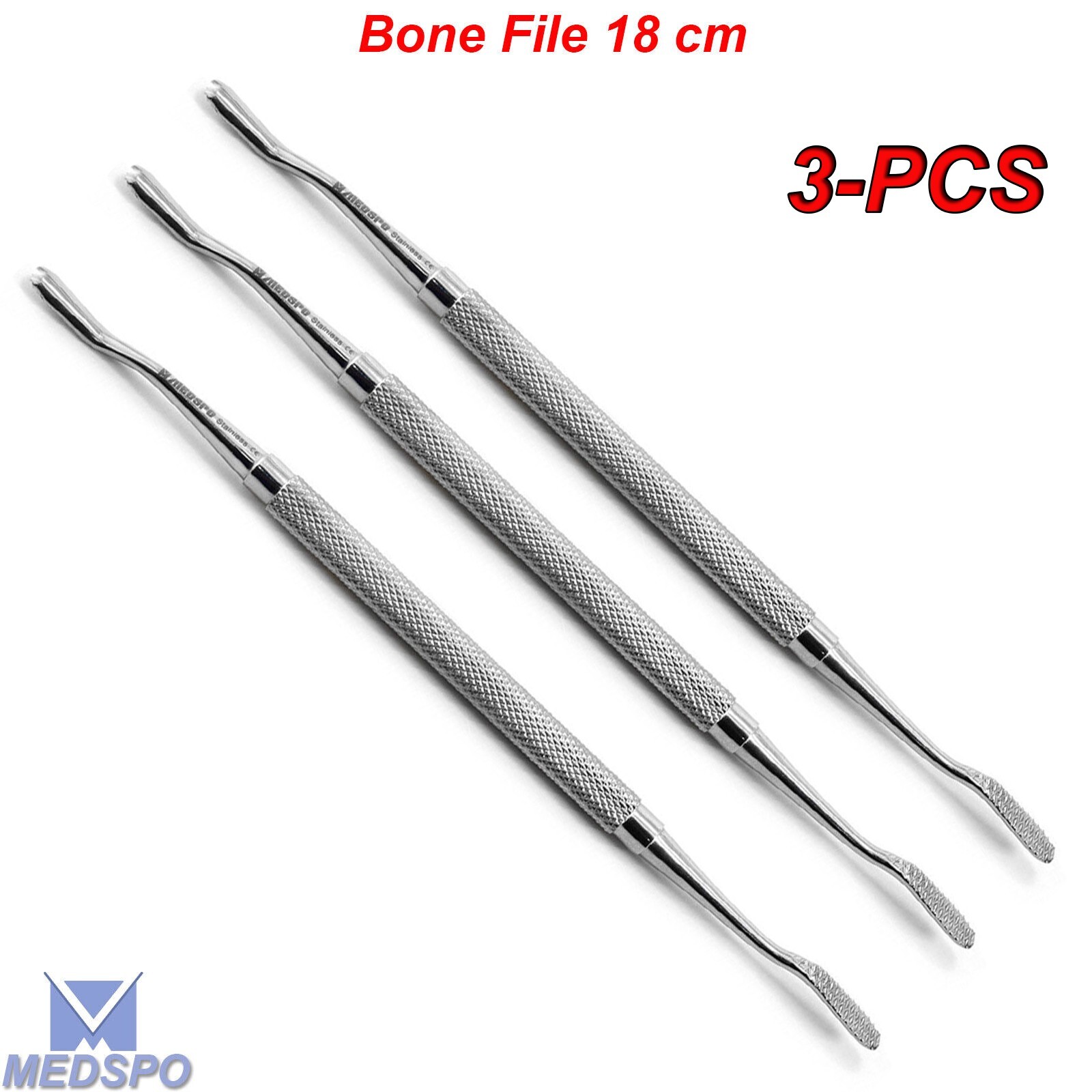 Oral Surgery Surgical Bone File Orthopedic Rasp Scraper Dental Instruments New