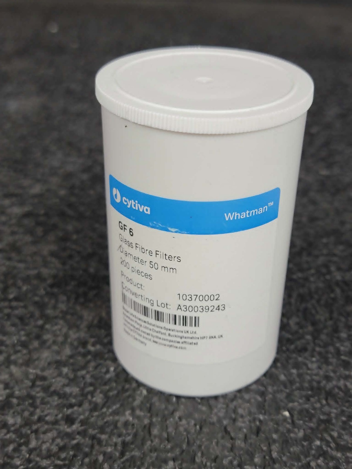 Cytiva 1037002 GF6 Whatman Glass Fibre Filters D 50mm 200 PK