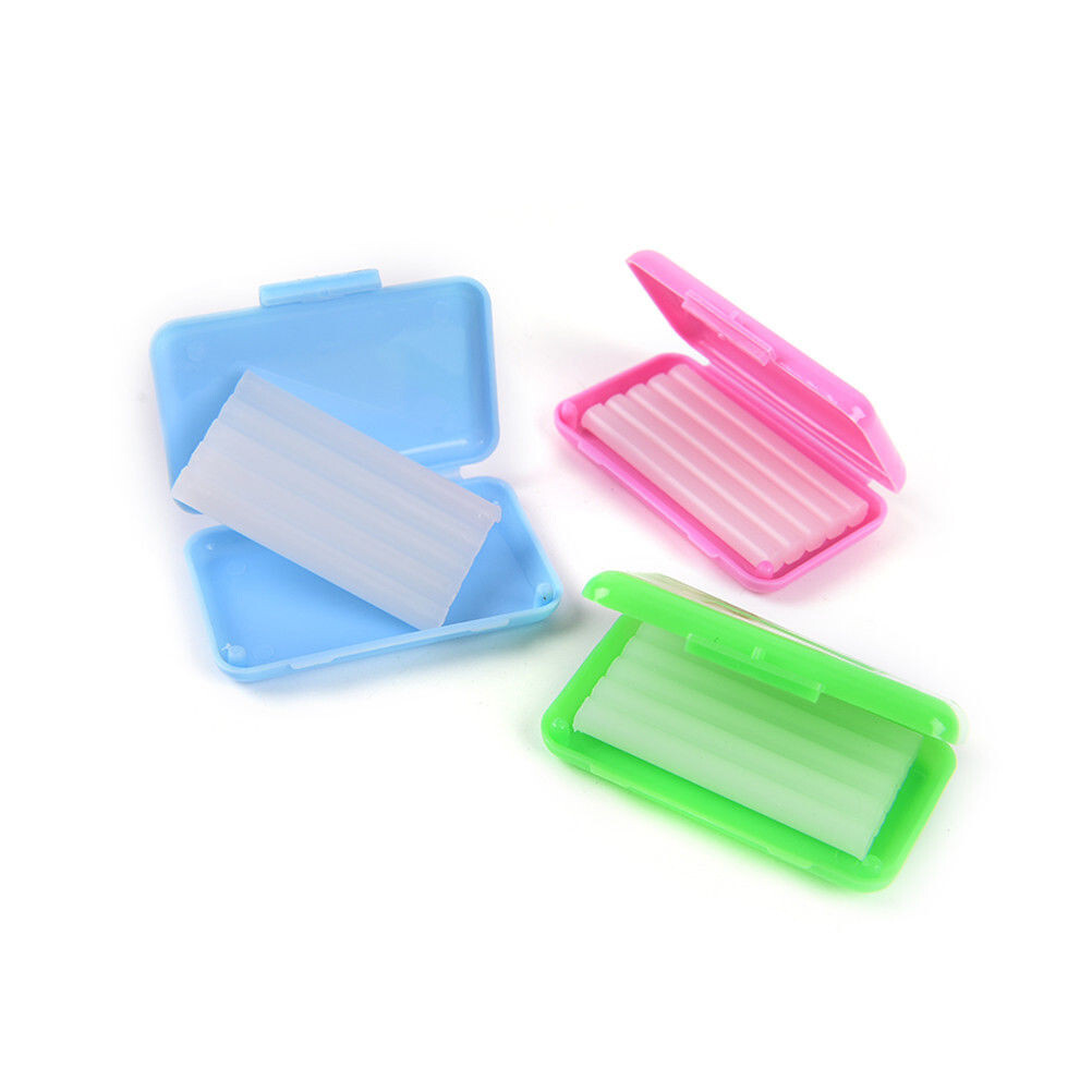 20 Packs Dental Orthodontics Wax Blue Mint Scent For Braces Gum Irritation