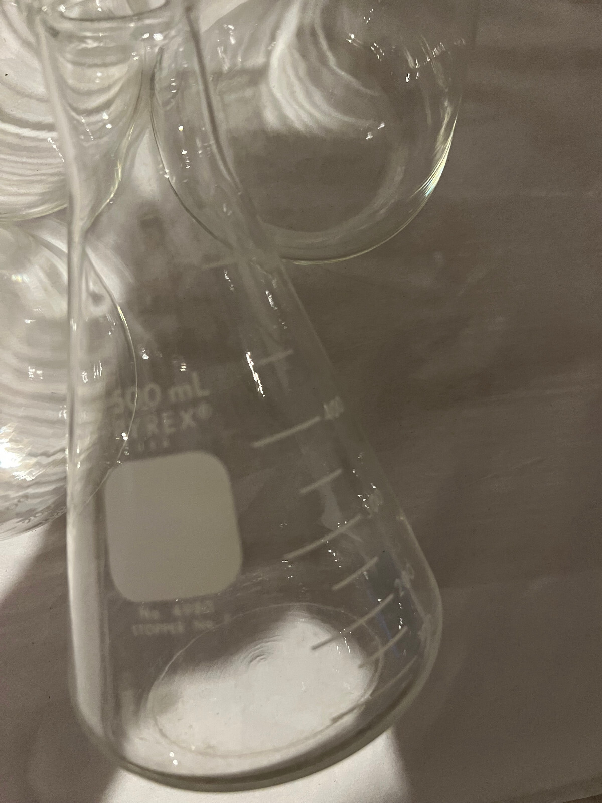 Flask, 500mL, Erlenmeyer,