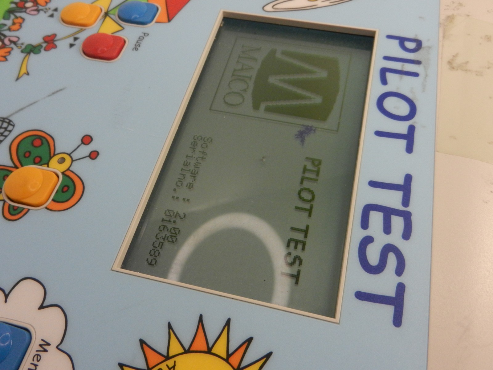 Maico Diagnostics Pilot Test Audiometer With Power Cord Only ( SMALL DEFECT LCD)