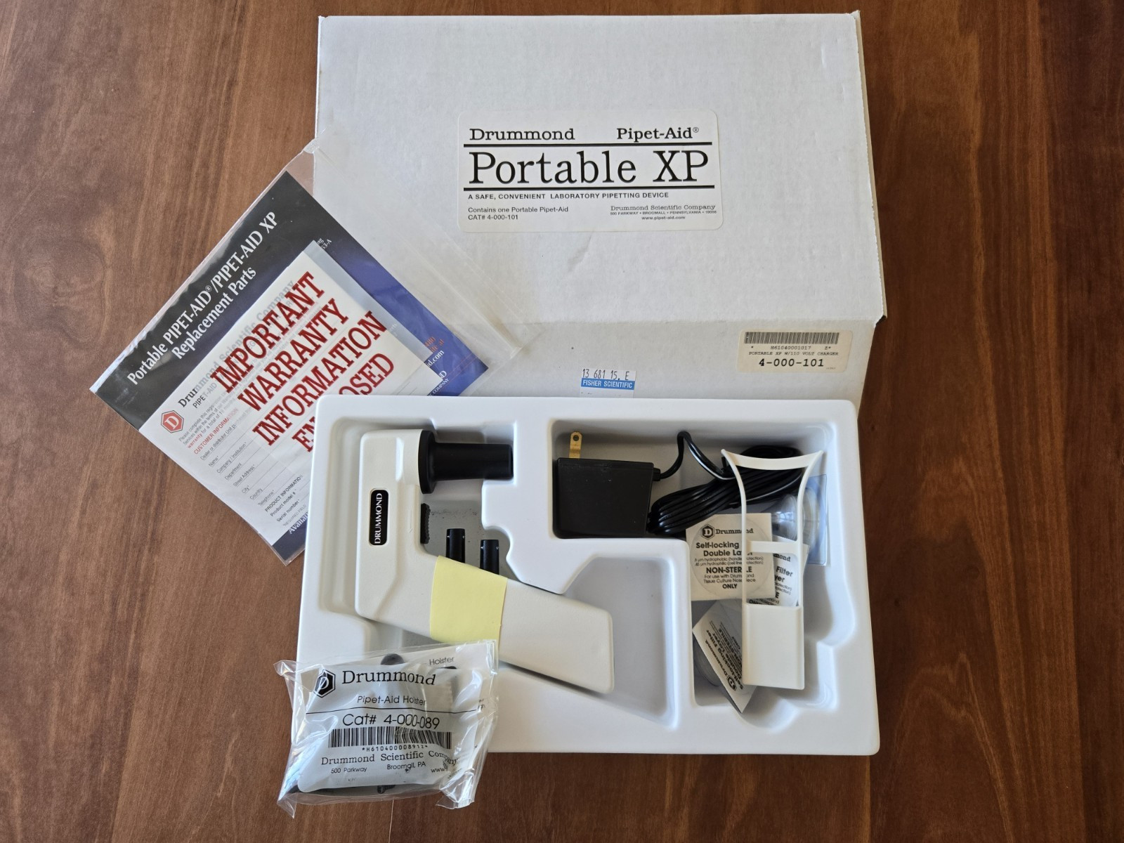 DRUMMOND 4-000-101 Pipet-Aid Portable XP *NEW*