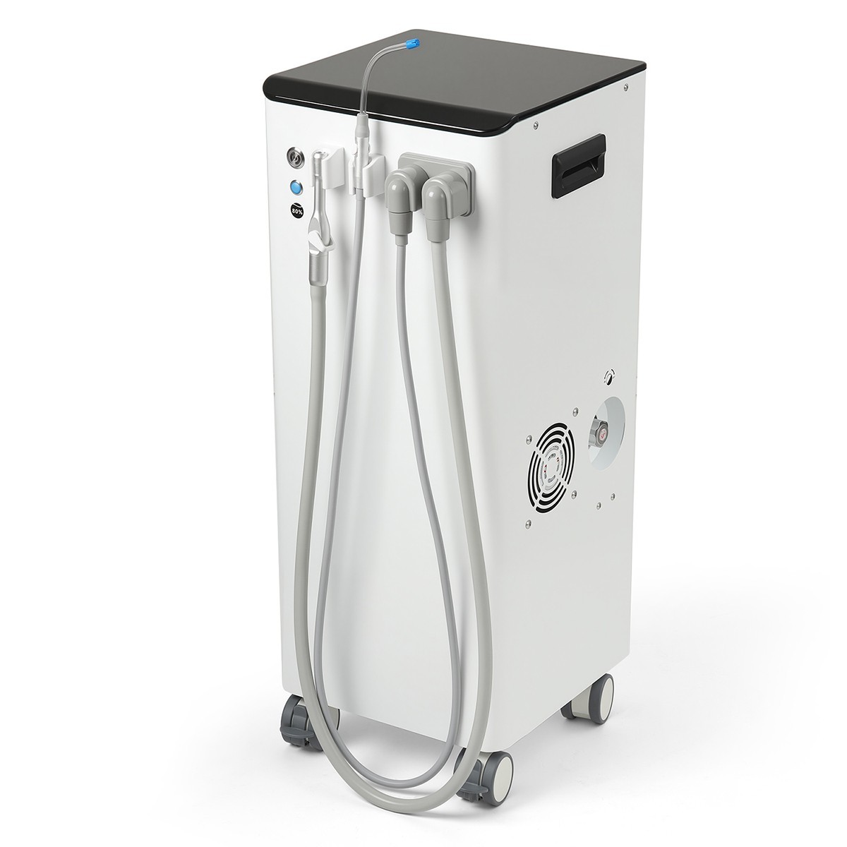Portable Dental Suction System Mobile Vacuum Pump Machine Unit 350L/min