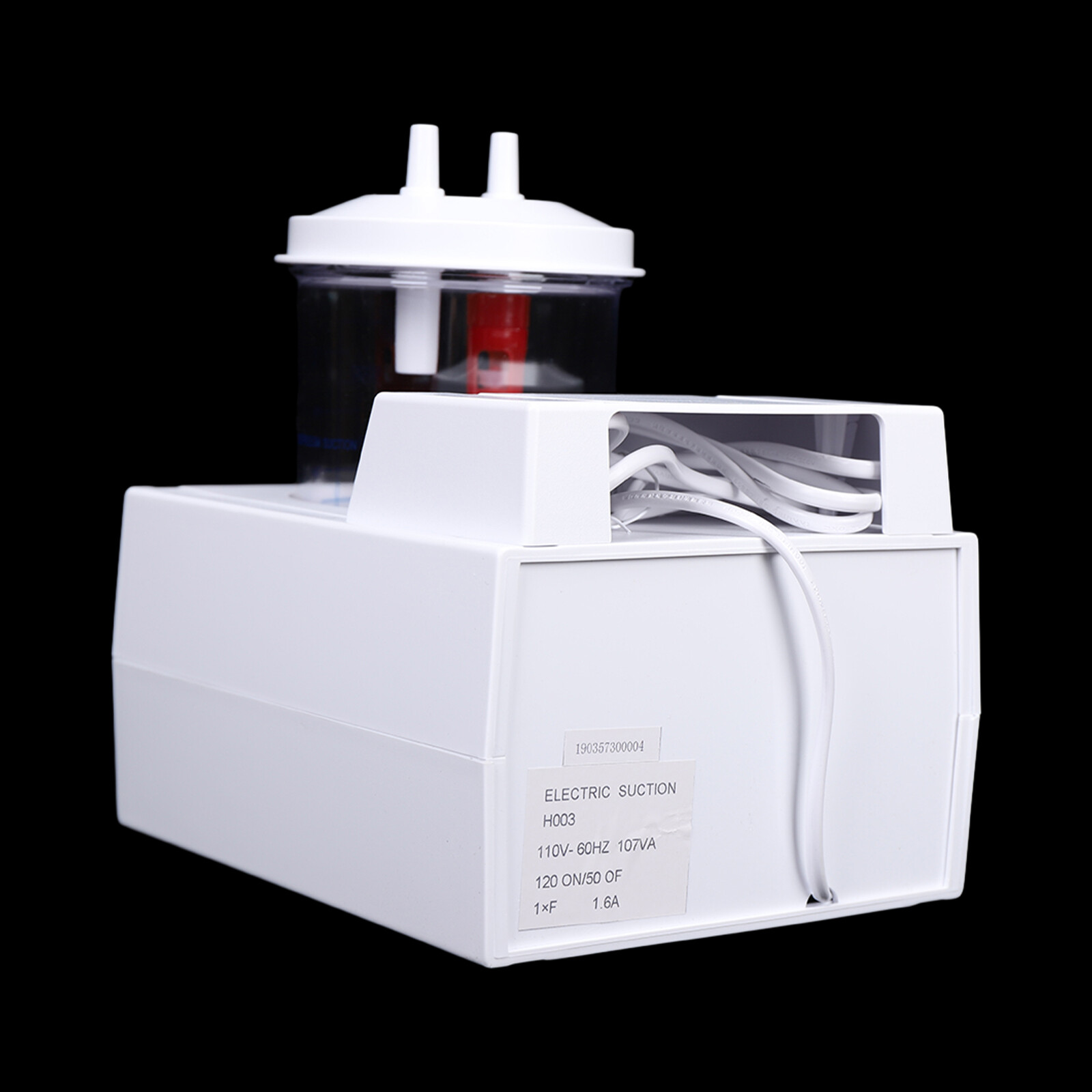 Sputum Mucus Aspirator Machine Portable Phlegm Suction Unit Medical Vacuum Pump