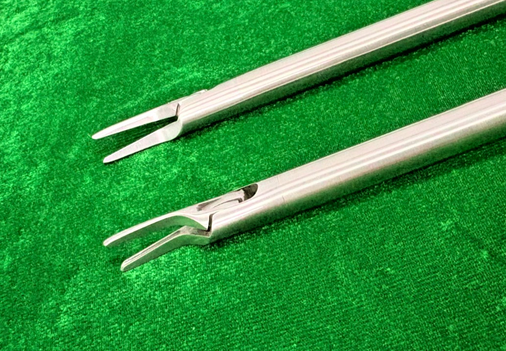 2pc Laparoscopic Clip Applicator Single Action LT300/LT400 10mmx330mm Reusable
