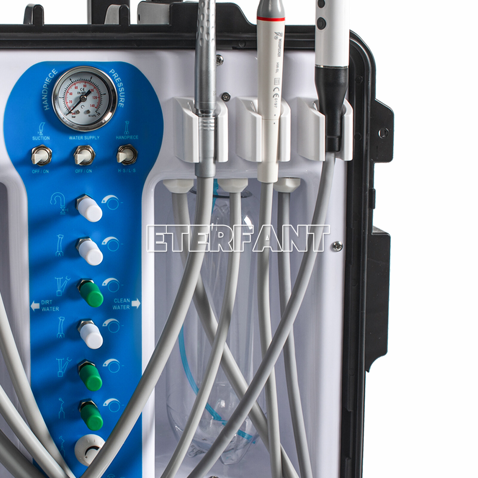 Dental Delivery Unit System/Delivery Cart/Oil-Free Air Compressor/Suction Unit