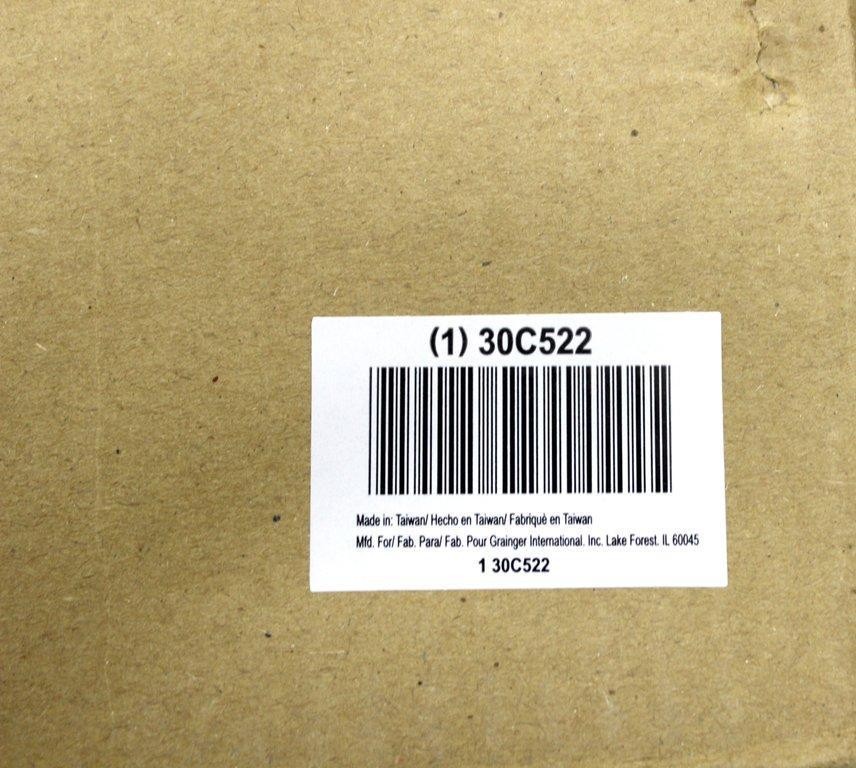 Grainger Model 30C522 Voltage Converter 110-240V 50/60Hz Step Up/Do (3372094)