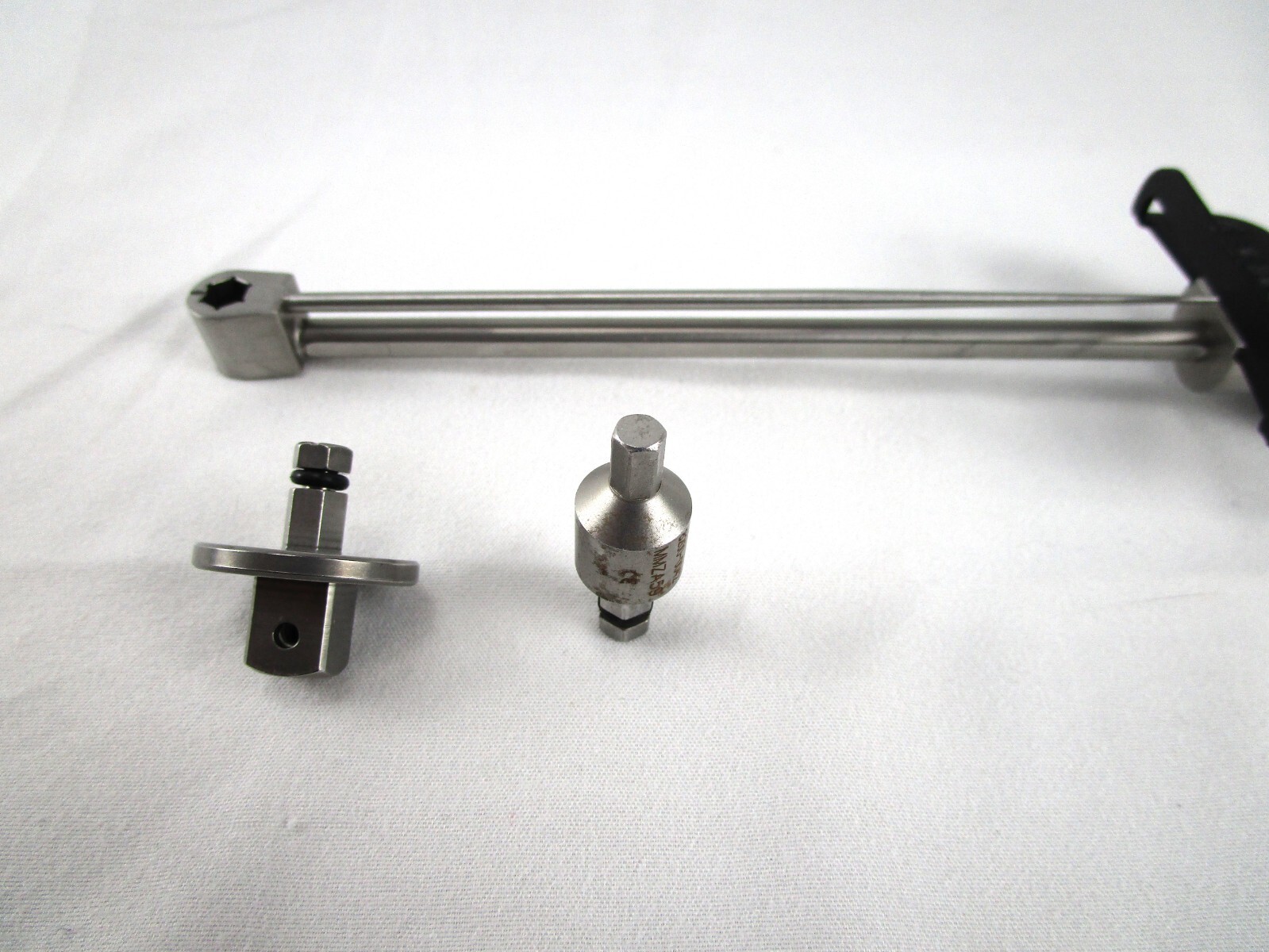 Stryker Howmedica Monogram Torque Wrench w Adapter & 5mm Hex Ortho Instruments