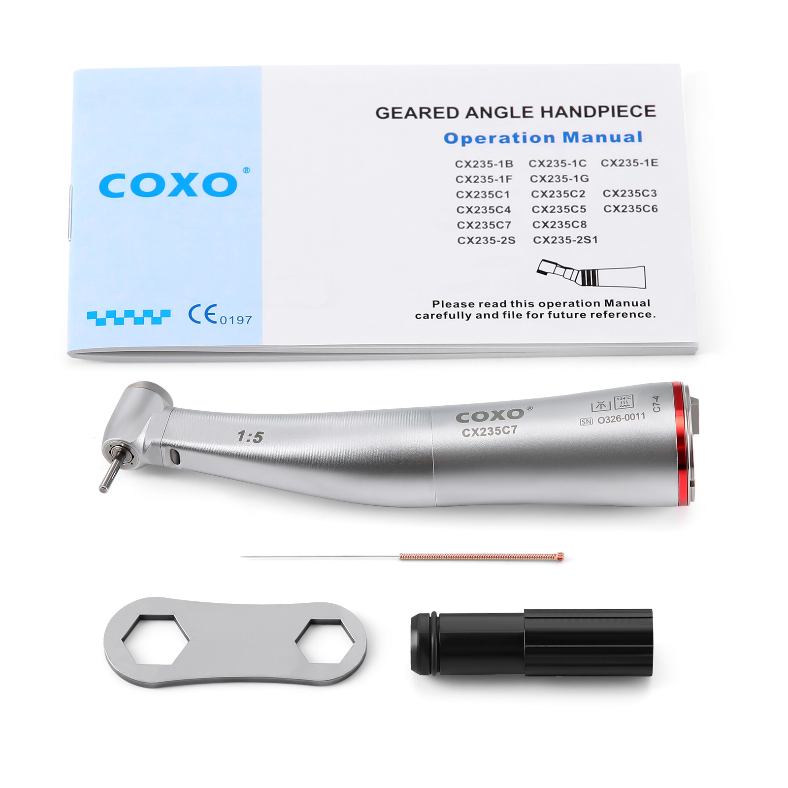 COXO C-SAILOR PRO Implant System & CX235C7 1:5/1:4.2 Fiber Optic Electric Handpi