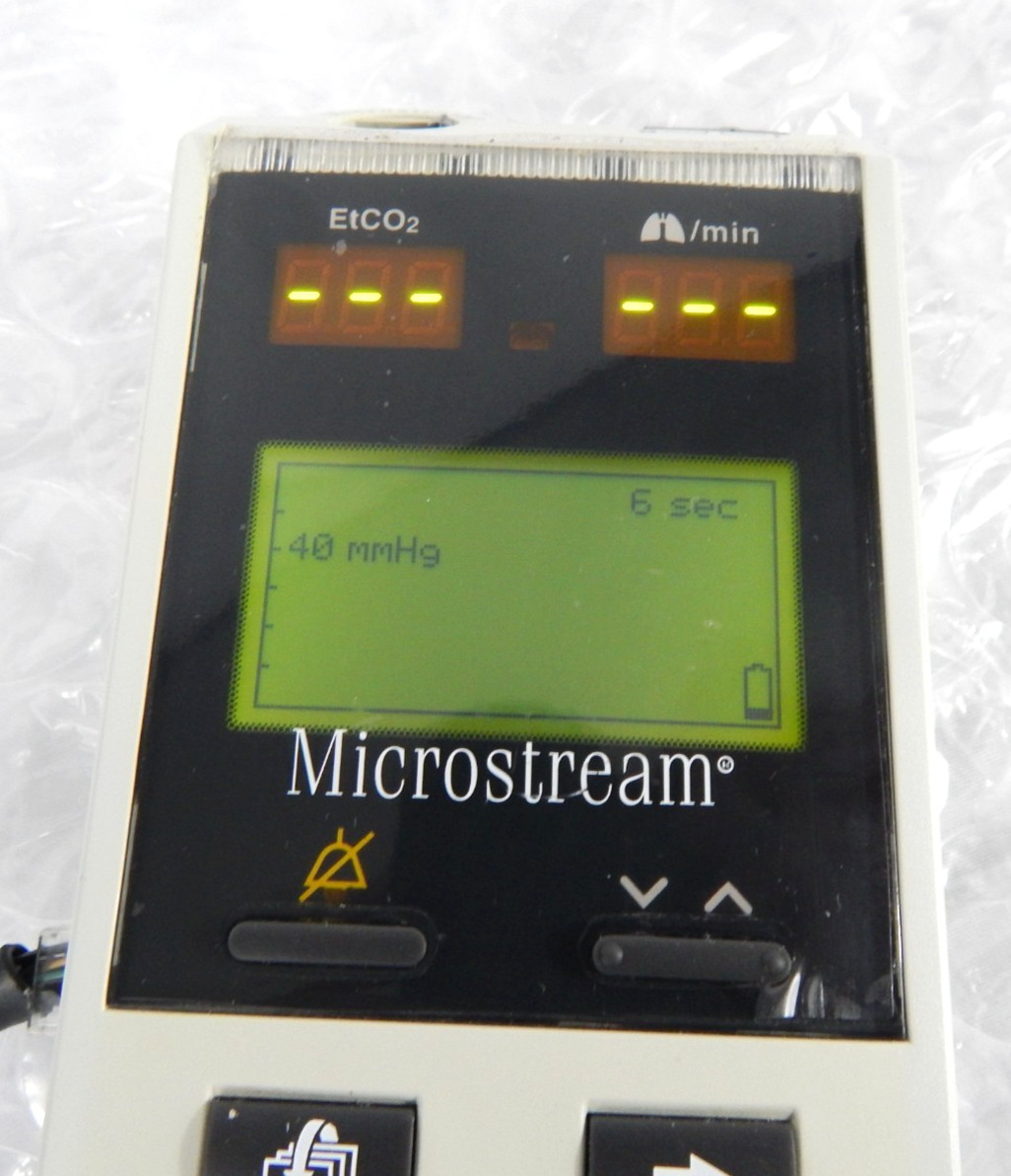 ORIDION MICROCAP HANDHELD CAPNOGRAPH S/N 450
