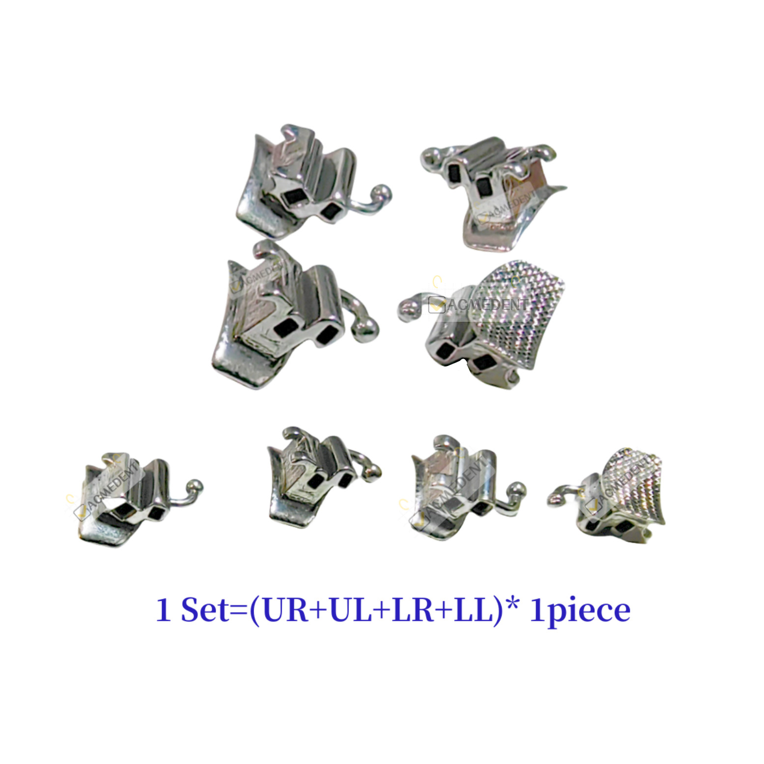 30-Sets Dental Double 2 Tube Convertible Buccal Tubes Roth MBT 022 1st Molar