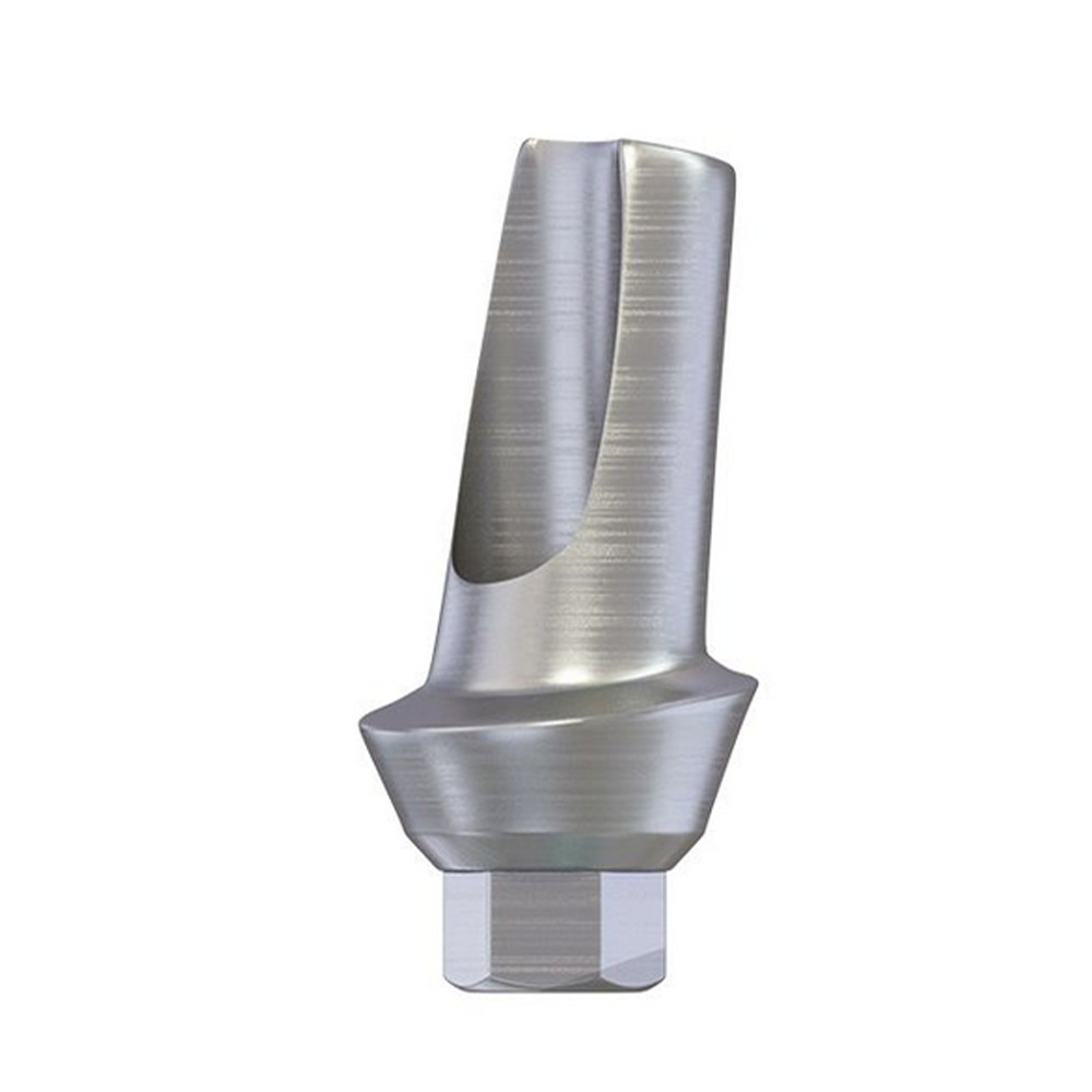 1x Dental Impl ant Anatomic Angulated 15° Abut ment Internal Hex 2.42mm Screw