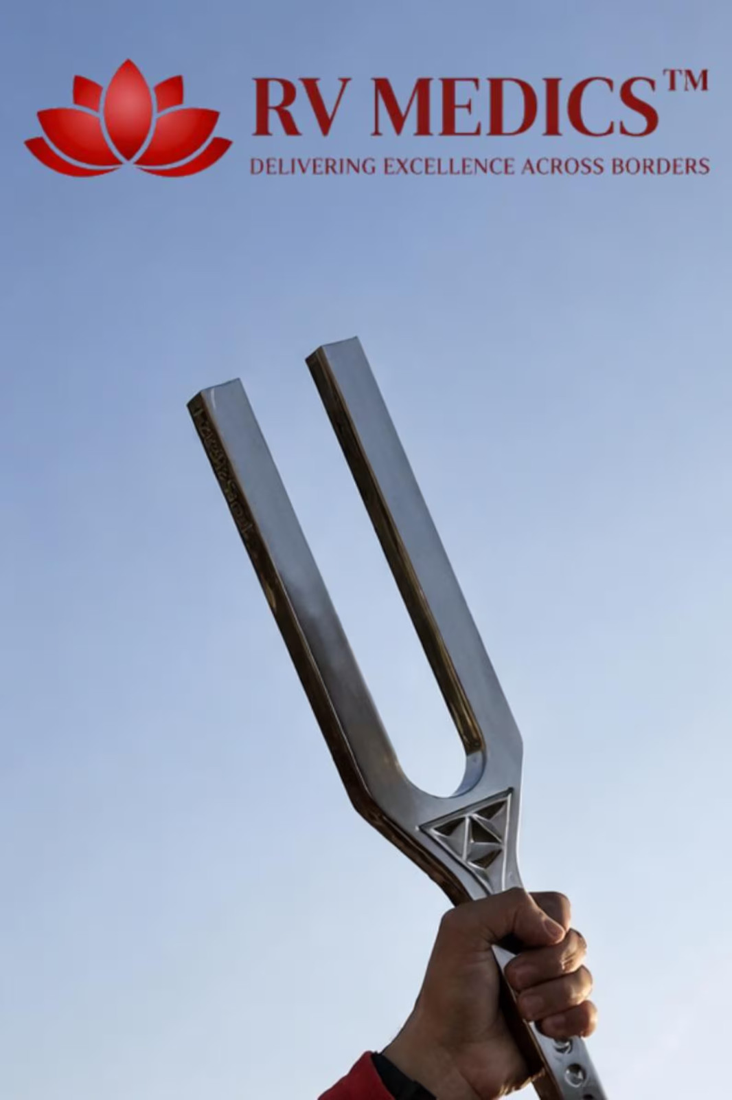555Hz Tuning Fork Sound Healing Tool – Transformation, Positive Change & Energy