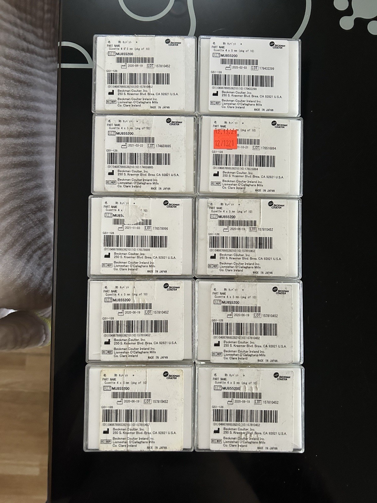 1pcs box cuvette for Beckman Coulter AU5800 Chemistry Analyzer