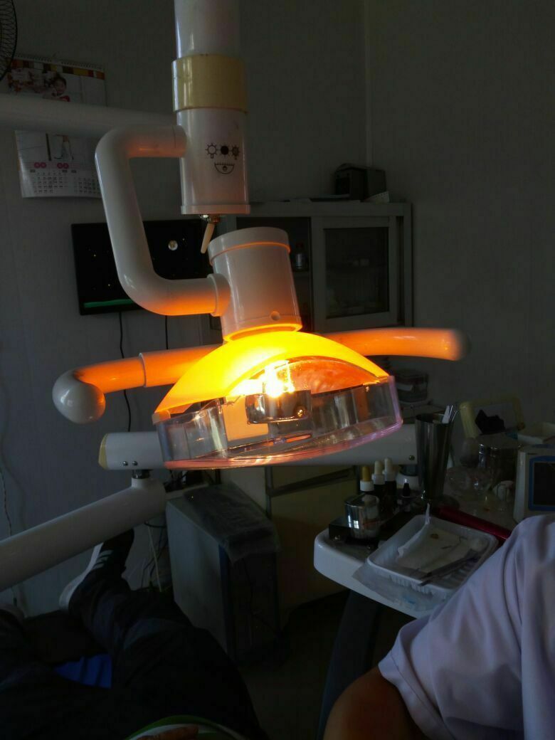 50W Dental Chair Halogen Light Oral Examination Light 22mm Interface Diameter US