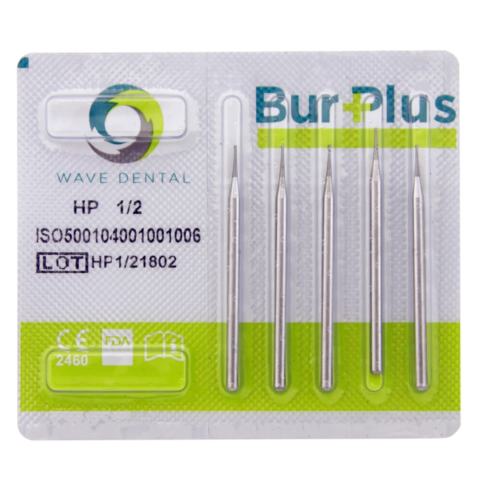 Wave Dental HP Long Shank 44.5mm Tungsten Carbide Bur Straight Handpiece Lab