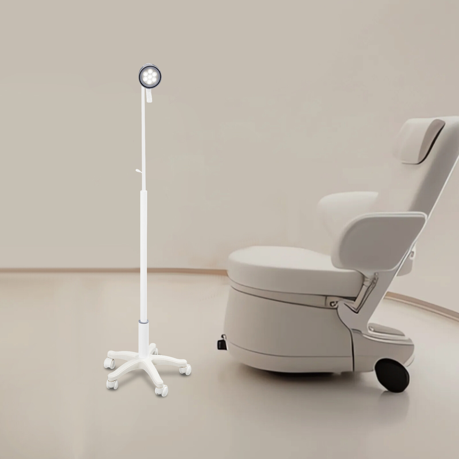 Exam Light 30W LED Medical Exam Lamp Mobile Surgical Examination Lamp 110-220V