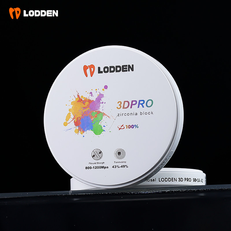 Dental Zirconia Block Porcelain Teeth 3D PRO Multilayer Translucency 98mm Disc
