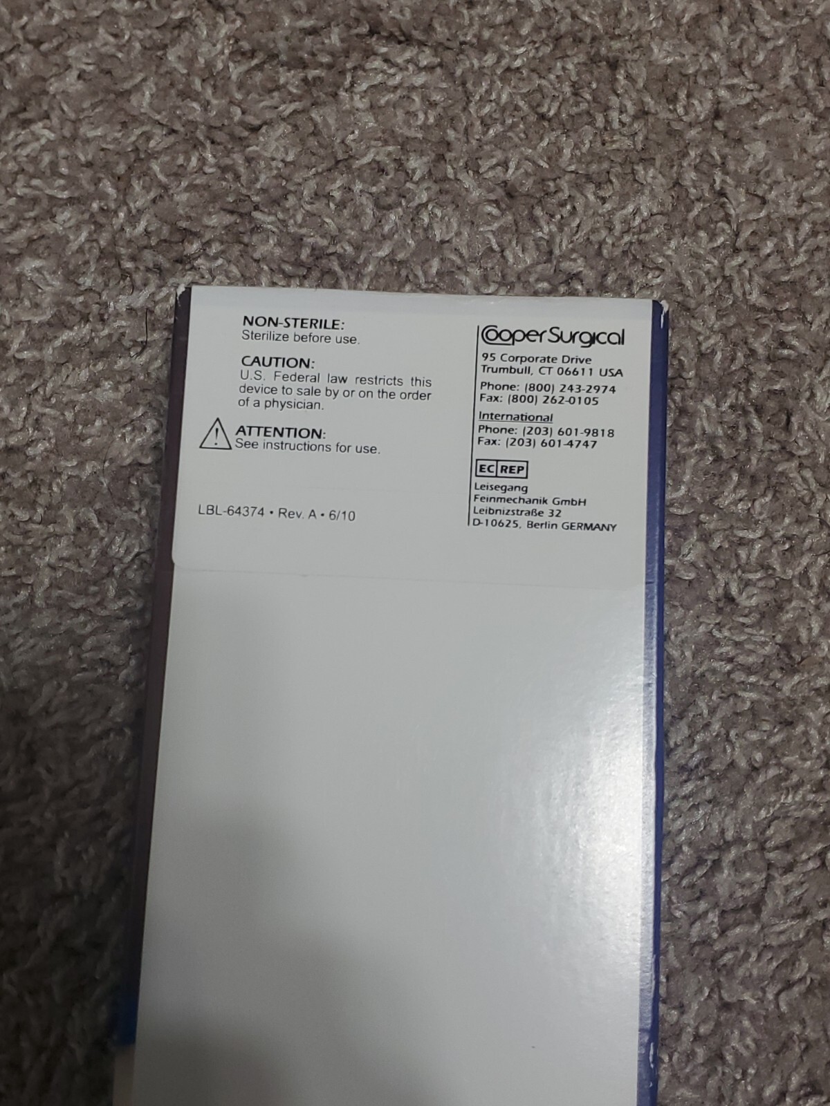 CooperSurgical Cervical Dilator Sets – SET, DILATOR, CERVICAL, MINI,…