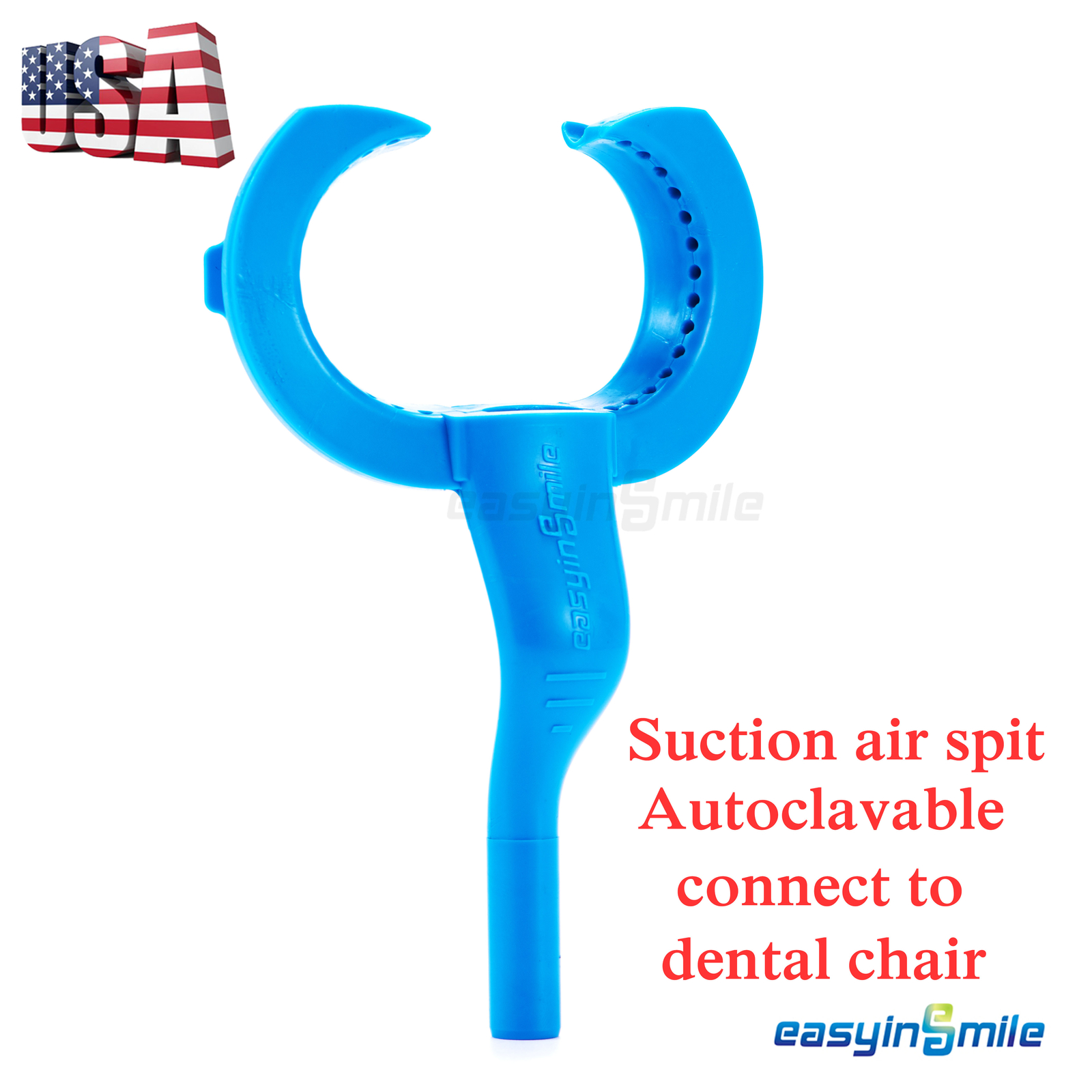 360Dental Suction Mouth Opener Autoclave Stop Spitting in treatment fit Dia16MM