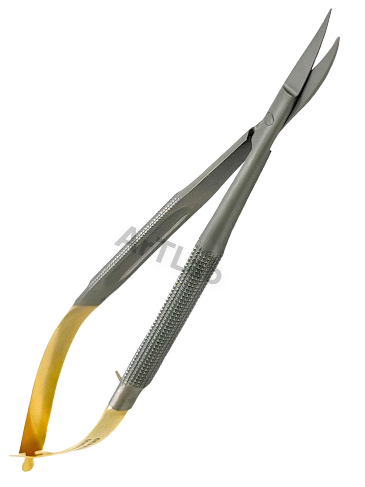 NEW Castroviejo Micro Scissors Curved TC 6″ Surgical Dental instruments-GERMAN