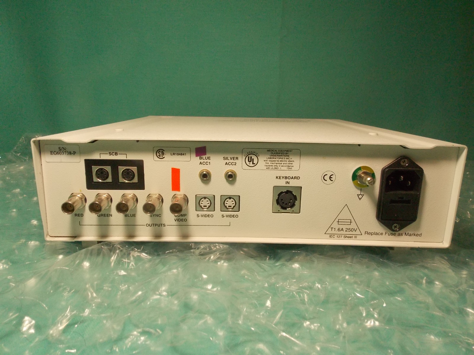 KARL STORZ 202221-20 SOB TRICAM SL NTSC CAMERA CONTROL UNIT VIDEO CCU(LAM-5000)