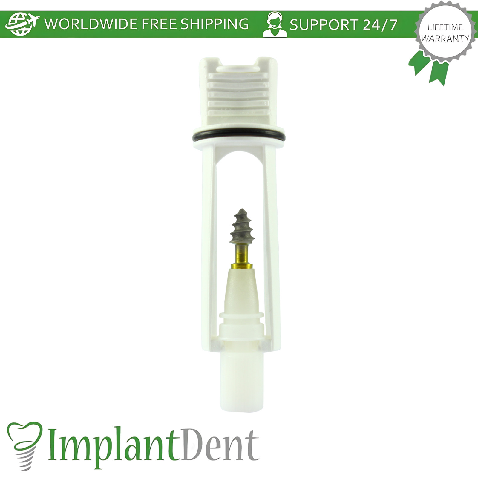 Monoblock Compressive Dental Fixture SLA Surface Titanium Sterile Dentistry