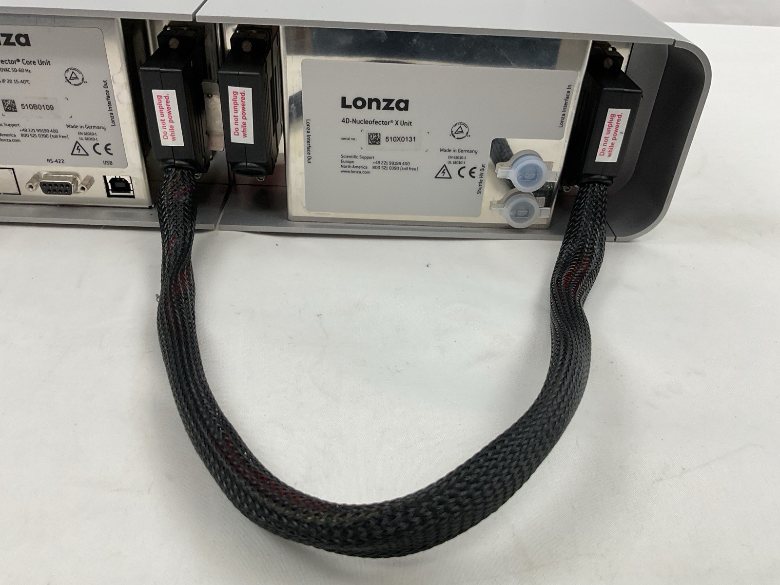 Lonza 4D-Nucleofector Core Unit X Unit Cell Transfection Electroporation CRISPR