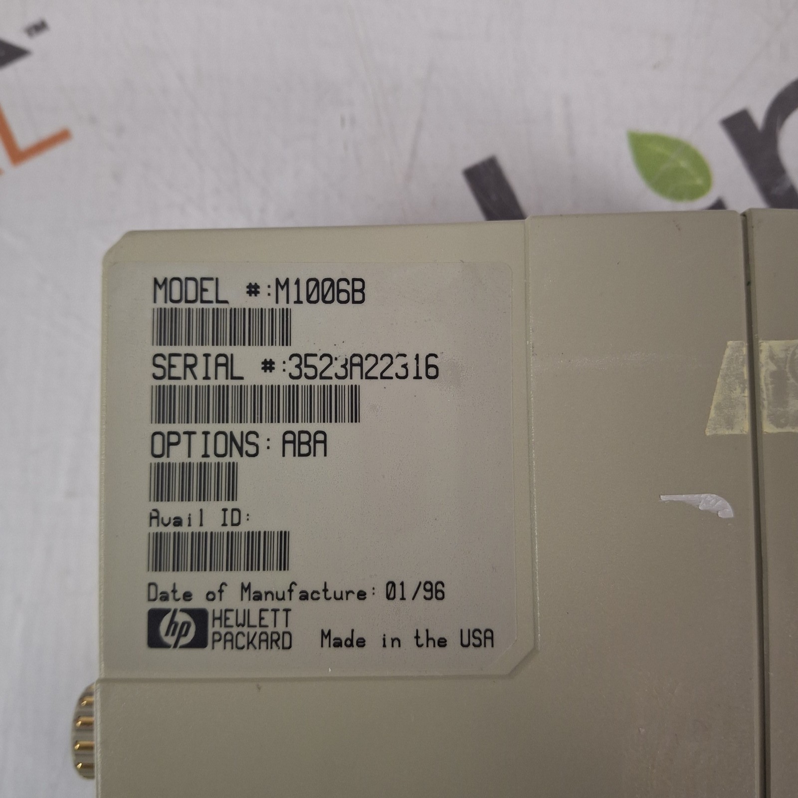Philips M1006B Single Parameter IBP Module