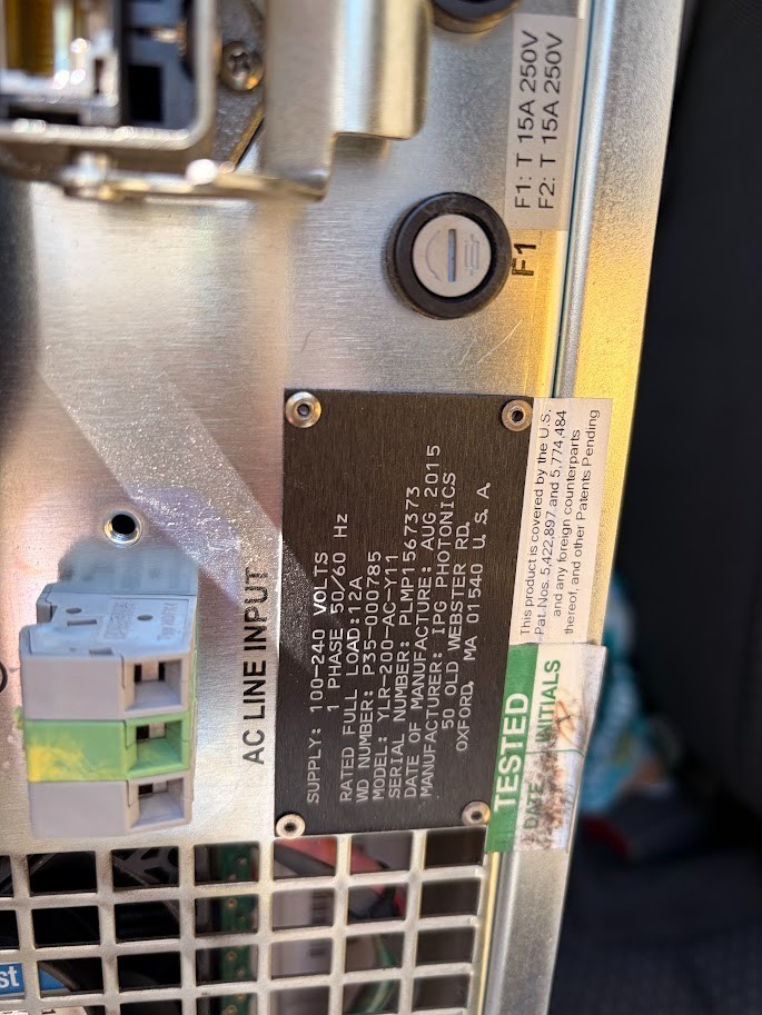 Oxford Instruments IPS Photonics P35-00785 Laser Control Module w/ Cables