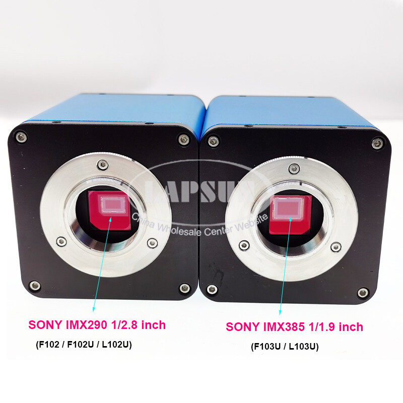 10X-180X 60FPS HDMI Industry Microscope Camera Set Stand Measurement Sony Sensor