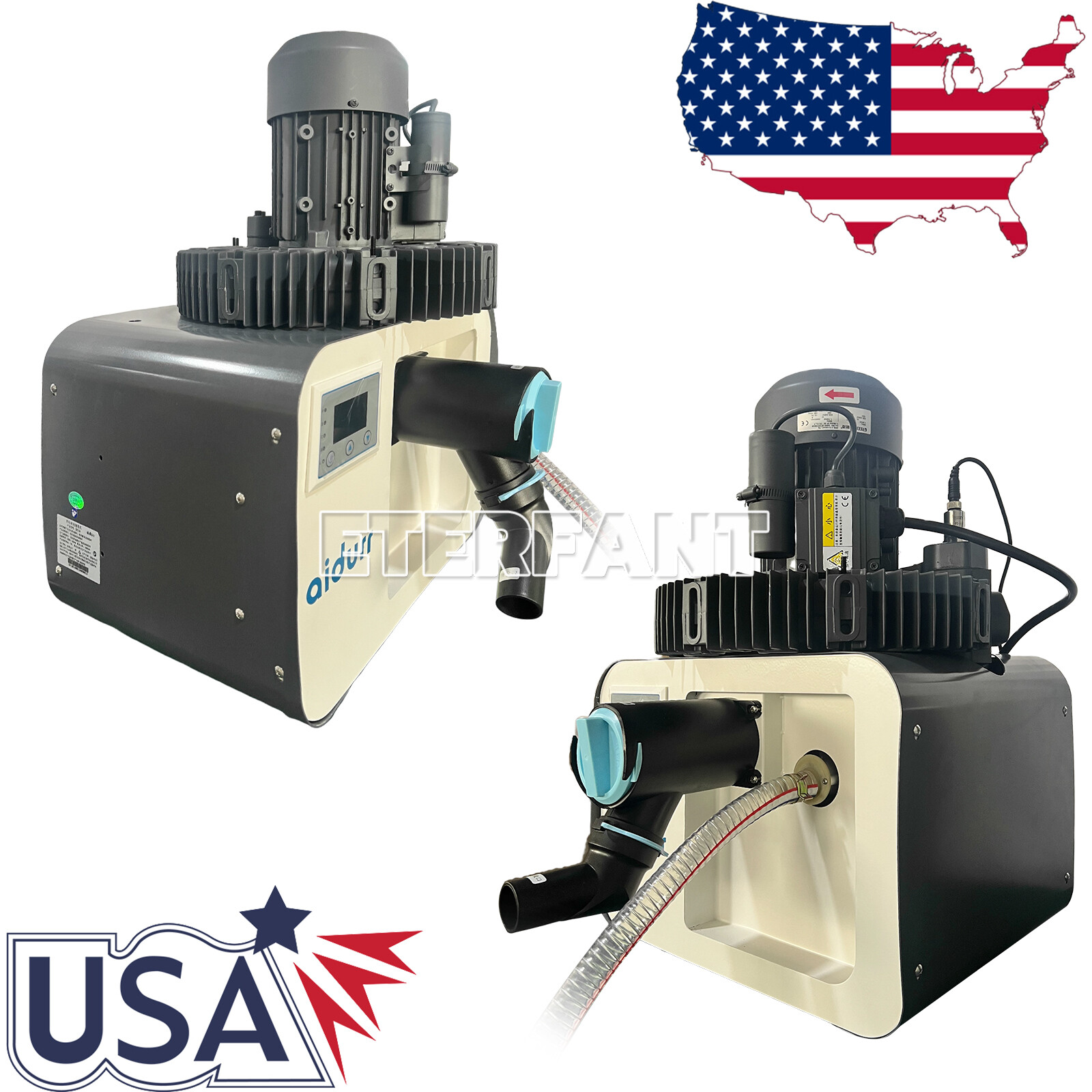 Dental Electric Suction Machine Vacuum Pump System Semi-Dry Type 600L/2200L/min